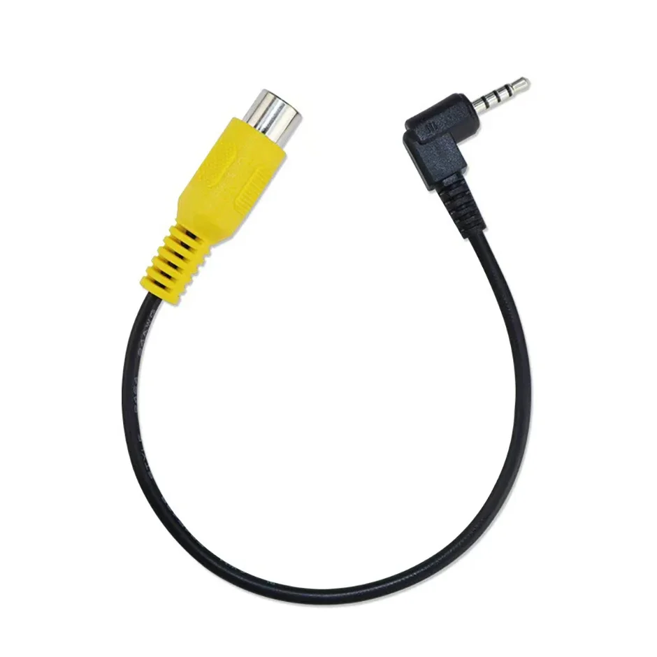 QXNY AV In Video Cable Adapter 2.5mm AV Jack Male Plug To RCA Female Adapter Cable for GPS and Rear Camera Converter Cable