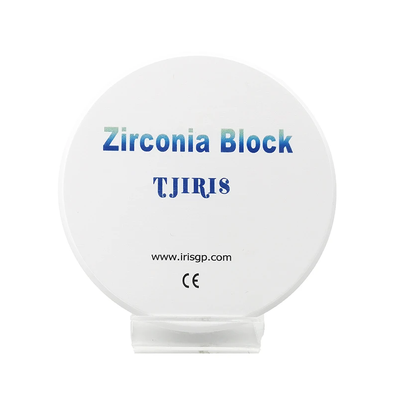 Disco Per Grezzi Con Blocchi Robusti In Zirconia Dentale Ad Alta Resistenza Per Fresatrice Dentale Cadcam Disco In Zirconio Cerec