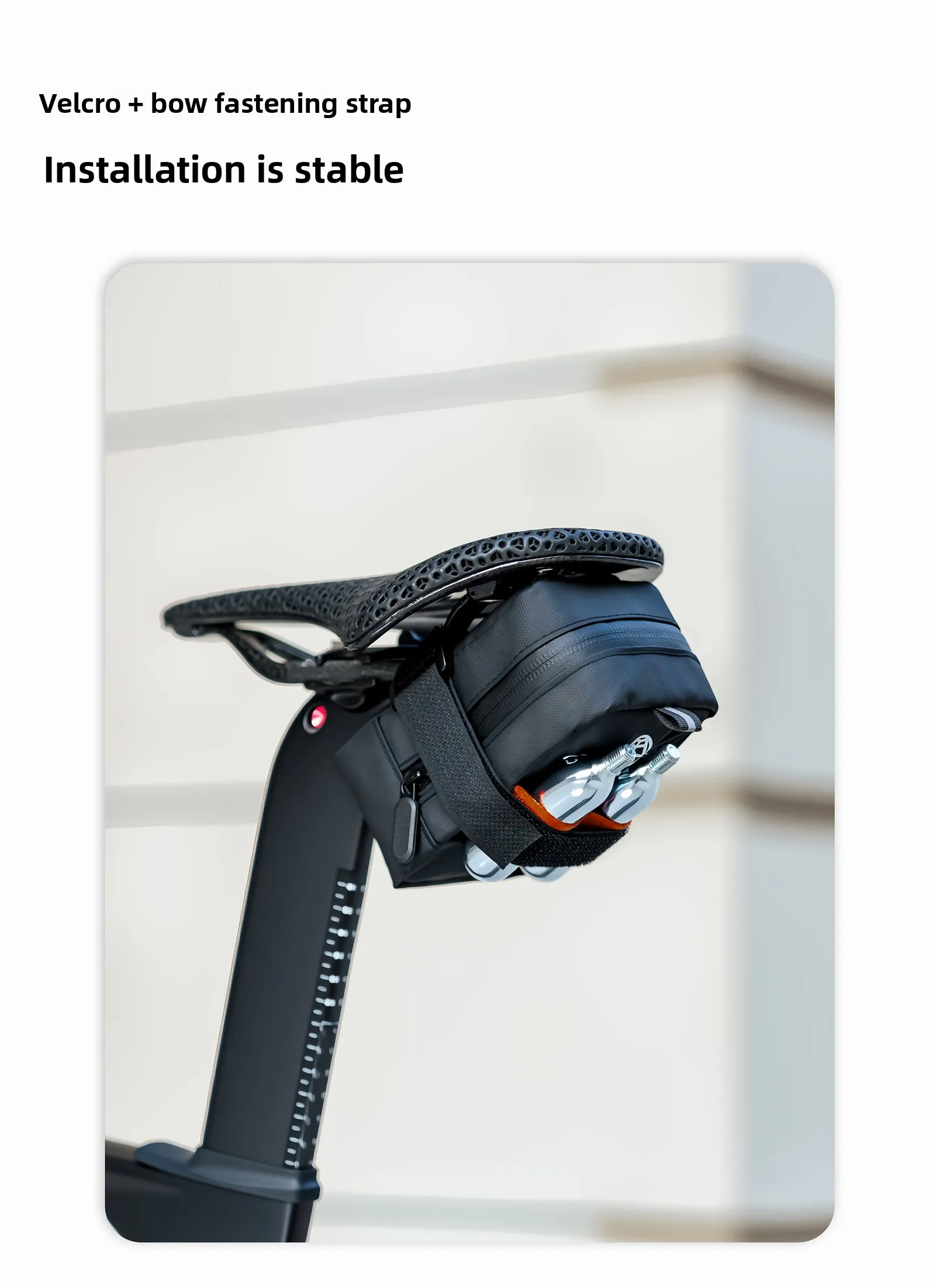 Description Picture 6 of itemOFFBONDAGE Bicycle Bike Saddle Bag Cycling Seat Tail Rear Pouch bag Bicycle Repair Tools Pocket Pack Riding Cycling Tail Bag