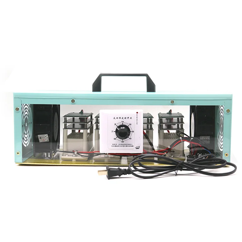 220V/400W 오존 발생기 공기 청정기 가정용 소형 공기 냉각기 O3 오존 발생기 탈취 소독 타이밍