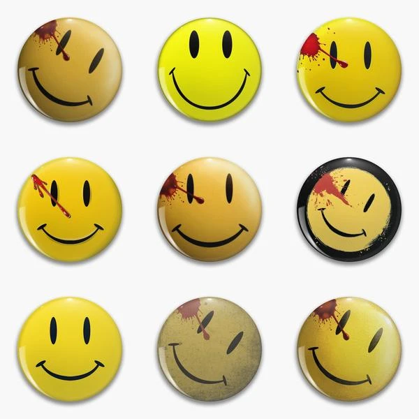 Watchmen Smiley Face Comic