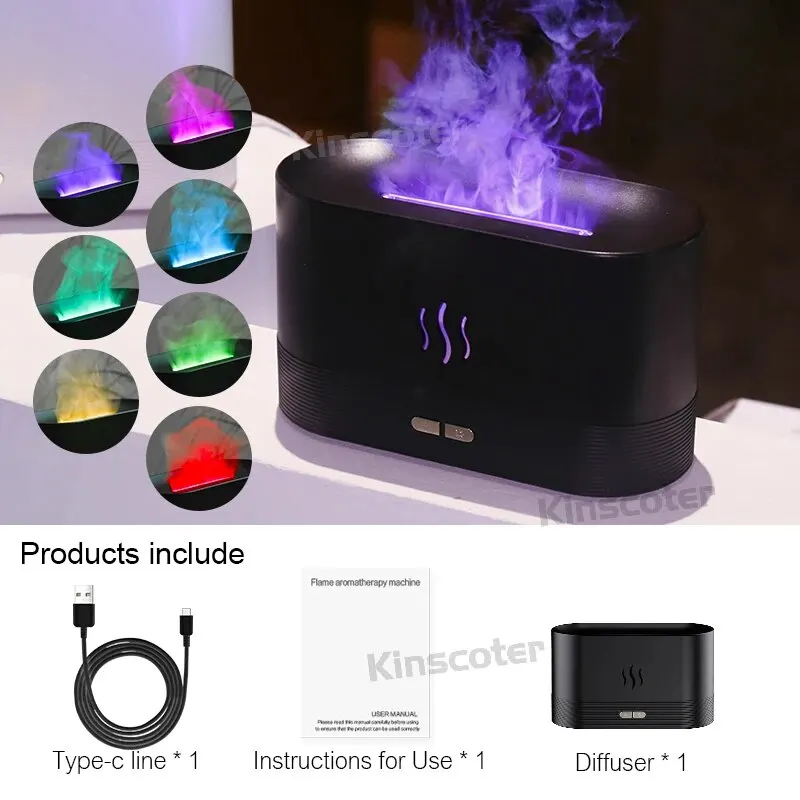 KINSCOTER Aromatic Ultrasonic Cool Mist Diffuser Lamp
