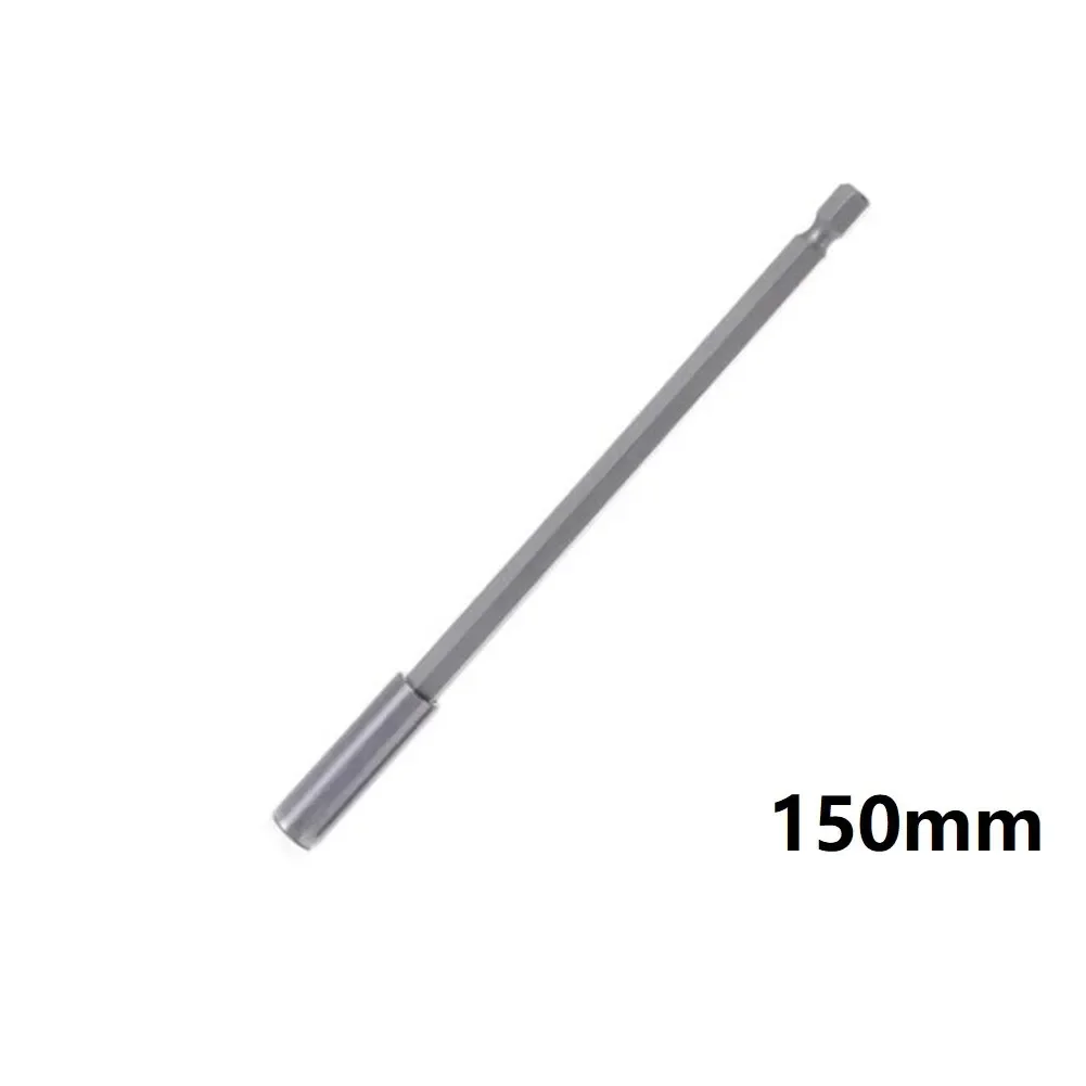 Silver-Extension Connecting Rod Drill Driver Extension Length 150mm