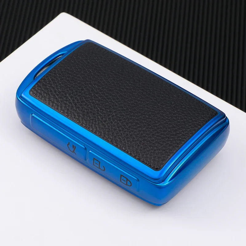 OTMIK Leder Auto Key Case Für Mazda - Schlüsselschutzhülle CX-30 CX-5 CX-9
