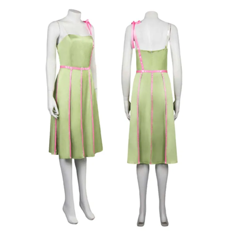

Barbier Margot Cosplay Costume Women Girls Green Beach Dress Outfits Halloween Carnival Party Disguise Suit