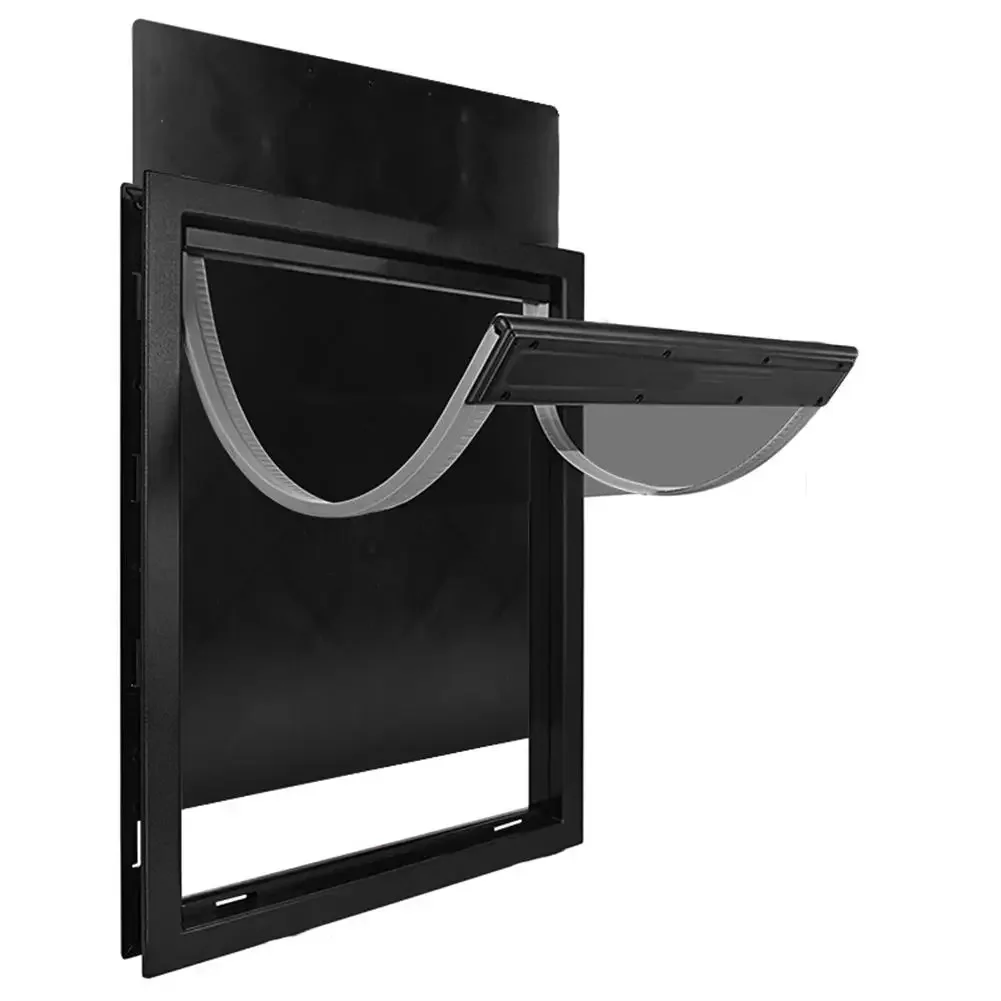 Wall Pets Door Strong Magnet Positioning Scratch Resistant Flap Premium Weatherproof Dog Gate For Small Medium Large Dogs Cats