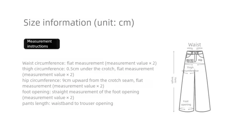 Size guide