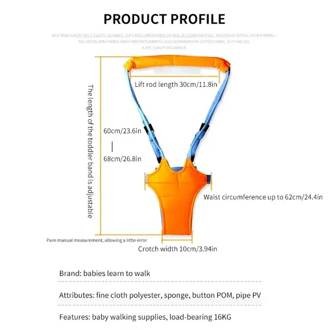 Sangle de sécurité SFP pour bébé, aide à l'apprentissage de la marche, ceinture avec rênes de sécurité 4 Sangle de sécurité SFP pour bébé, aide à l'apprentissage de la marche, ceinture avec rênes de sécurité 4