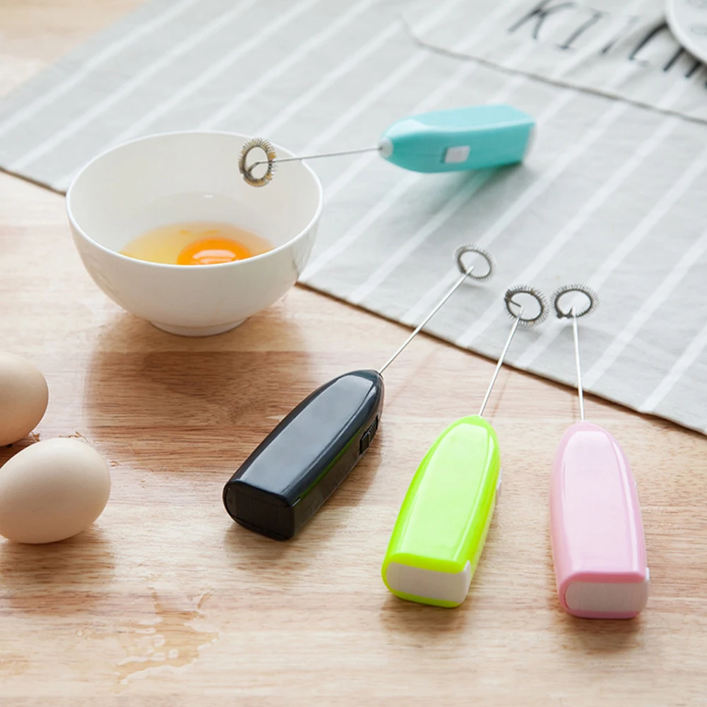 

Rotary Egg Beater Electric Handheld Rotary Egg Whisk Blender Easy Whisk Egg Mixer Stirrer for Milk Coffee Frother Cooking Tools