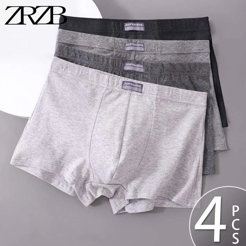 Boxer Men's Panties Underpants Pure Cotton Male Comfortable Breathable Man Boxershorts Sexy  Underwear For Men L-5XL