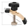 2PCS Mini Hold Down Clamp Kit, CNC Router Clamp for Woodworking and Metalworking, with 3018 CNC Router Machine 3