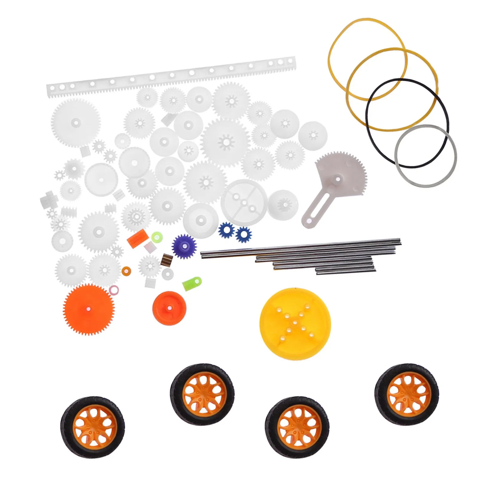 Plastic Motor Gear Kits Complete Small Multiple Worm Gear Set Repair Automobile Cars Replacement for Robot motor gear