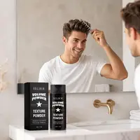 Ensemble de poudre volumisante pour cheveux avec peigne coiffant, contrôle de l'huile, texture mate, poudre longue durée pour coiffage des cheveux pour hommes et femmes 5
