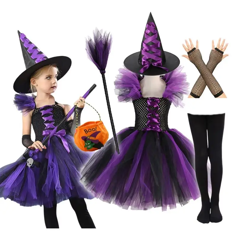 Girls Witch Costume 1