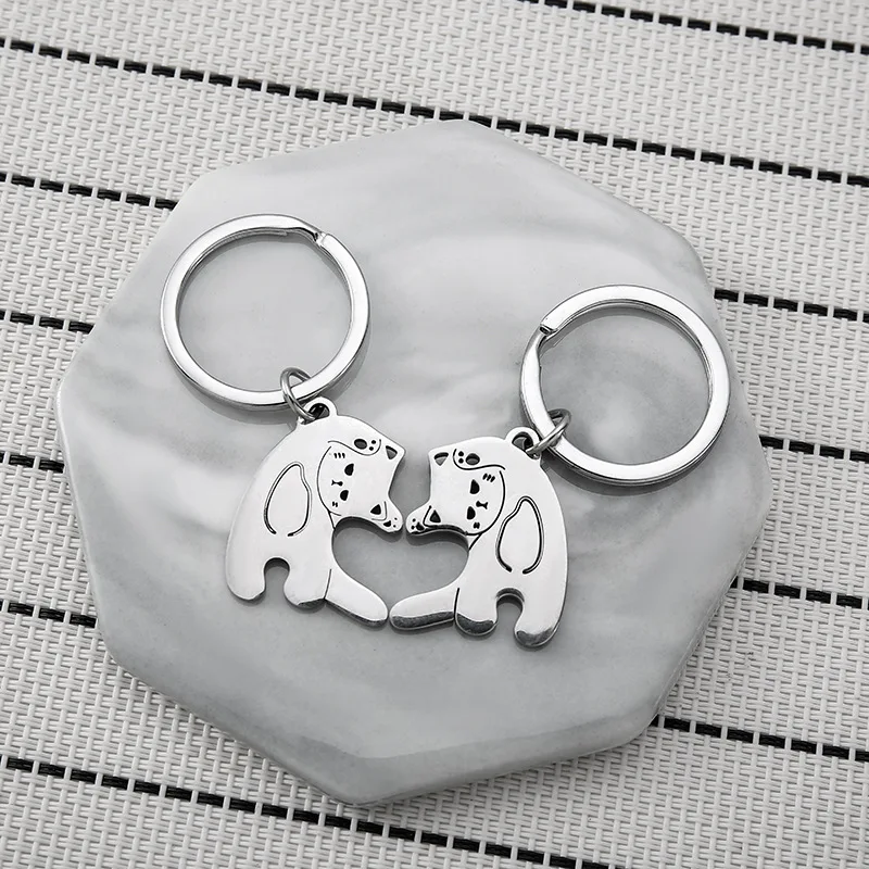 Schlüsselanhänger für Paare, süßes Valentinstagsgeschenk für Freundin, Freund, ihn, ihre Katze, Liebhaber, beste Freundin, Ehemann, Ehefrau, Fiancée-Geschenk