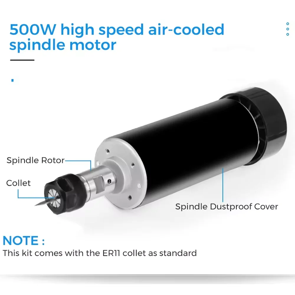 500W