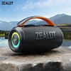 Zealot-P11 50W Portable Bluetooth Speaker with IPX6 Waterproof, Comfortable handle,Controllable lighting,TWS,AUX,Outdoor 1