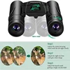 9000x25 HD Zoom Portable Powerful Binoculars Long Range BAK4 Telescope Jumelles Folding BAK4 Binoculars for Hunting Camping 6