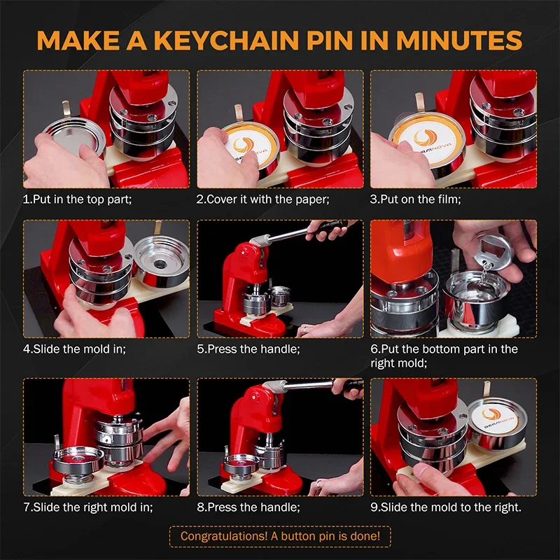 Button Making Supplies Badge Parts 50pcs for DIY Keychain Bottle Opener Accessories