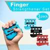 Finger Strengthener Finger Exerciser for Forearm and Hand Strengthener Hand Grip Workout Equipment for Musician Rock Climbing 3