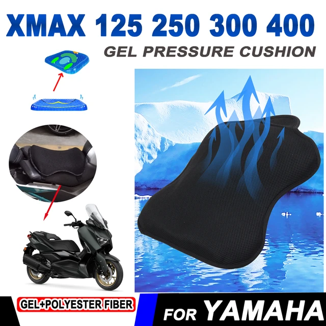Breathable Pressffre Relief Gel Seat Cushion Cover For YAMAHA