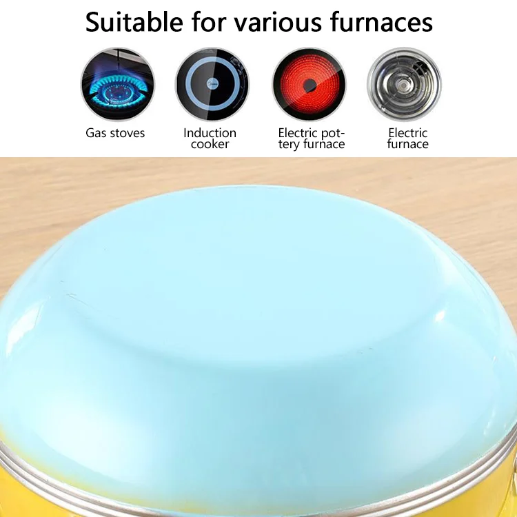 طقم قدور طبخ ستانلس ستيل 12 قطعة