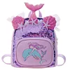 Personalized customization of new children's sequins, fashionable and foreign, cute backpack, mermaid girl kindergarten backpack 4