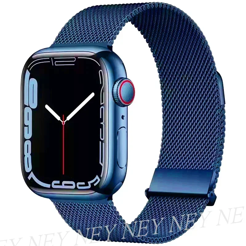 Elegant Milanese Loop Metal Watch Band Strap