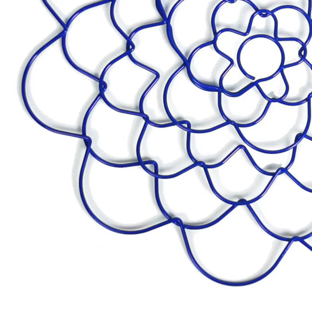 6'' Diameter Frog Floral Grid Flower Cuttings Holder Stainless Steel Wire Flower Arrangement Grid for Vase Flower Stems Bouquets 5
