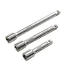 1/4 Inch Extender Bar Ratchet Socket Wrench Adapter 50/75/100MM Chromed Steel Extension Sleeve Wrench DIY Hand Repair Tools Set 2