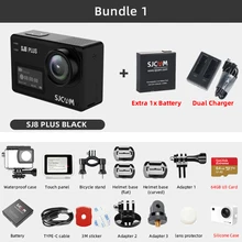  SJCAM SJ8 Plus Action Camera 4K 30FPS WiFi Remote Helmet Camera Ultra HD Extreme Sports Waterproof DV With 64GB Memory Card 