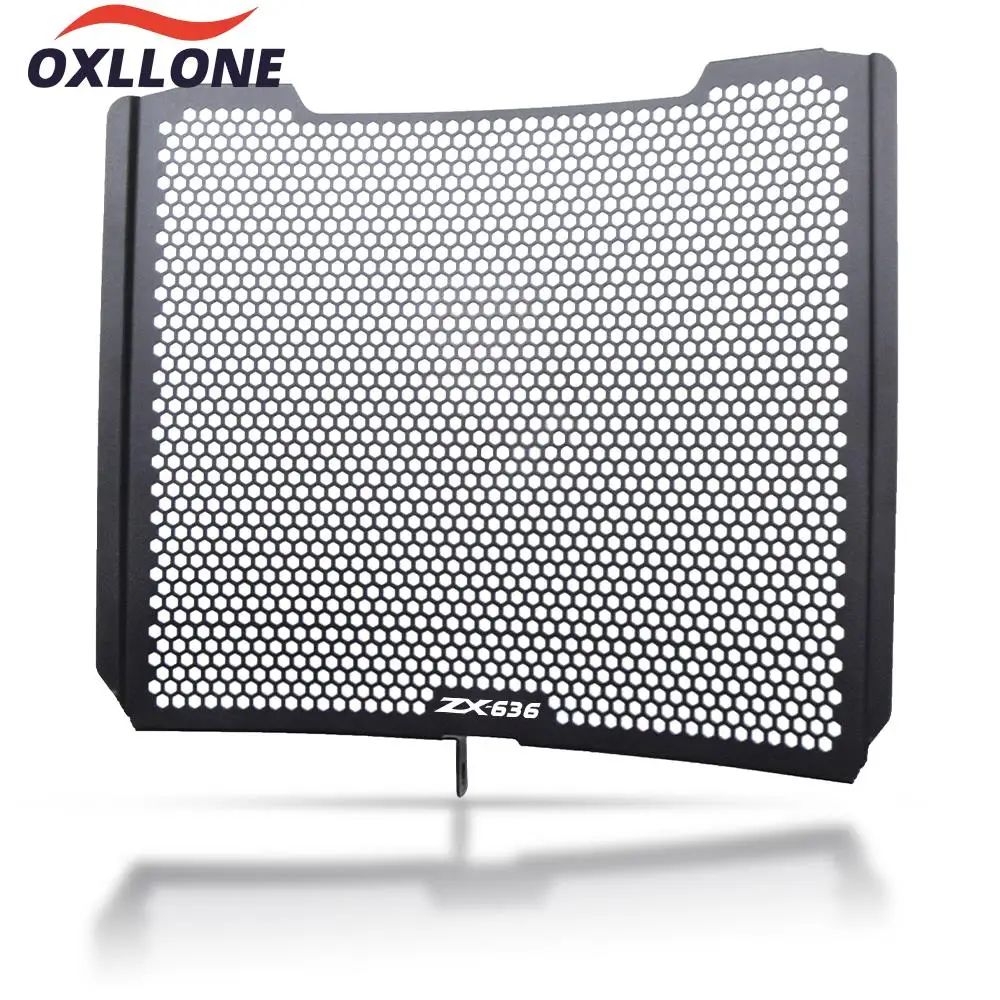 

CNC Radiator Guard Cover Protector For Kawasaki NINJA ZX-6R ZX-636R ZX6R ZX636 2013-2023 2022 Oil Cooler Grille Cover Protection
