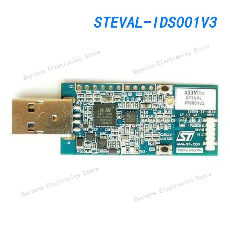 

STEVAL-IDS001V3 Sub-GHz Development Tools SPIRIT1 Low Cost USB Dongle 433 MHz