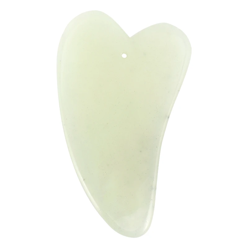 

1Pcs Gua Sha Facial Massage Chinese Medicine Natural Jade Board Scraping Tool