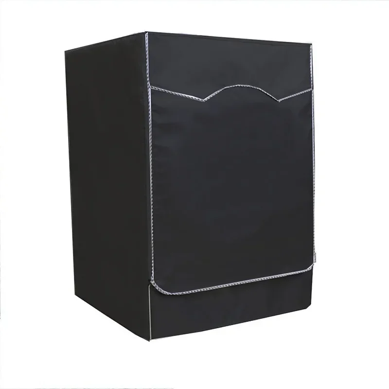 4 size washer-dryer cover Washing machine cover Polyester waterproof front load sunblock laundry silver coated dust cover