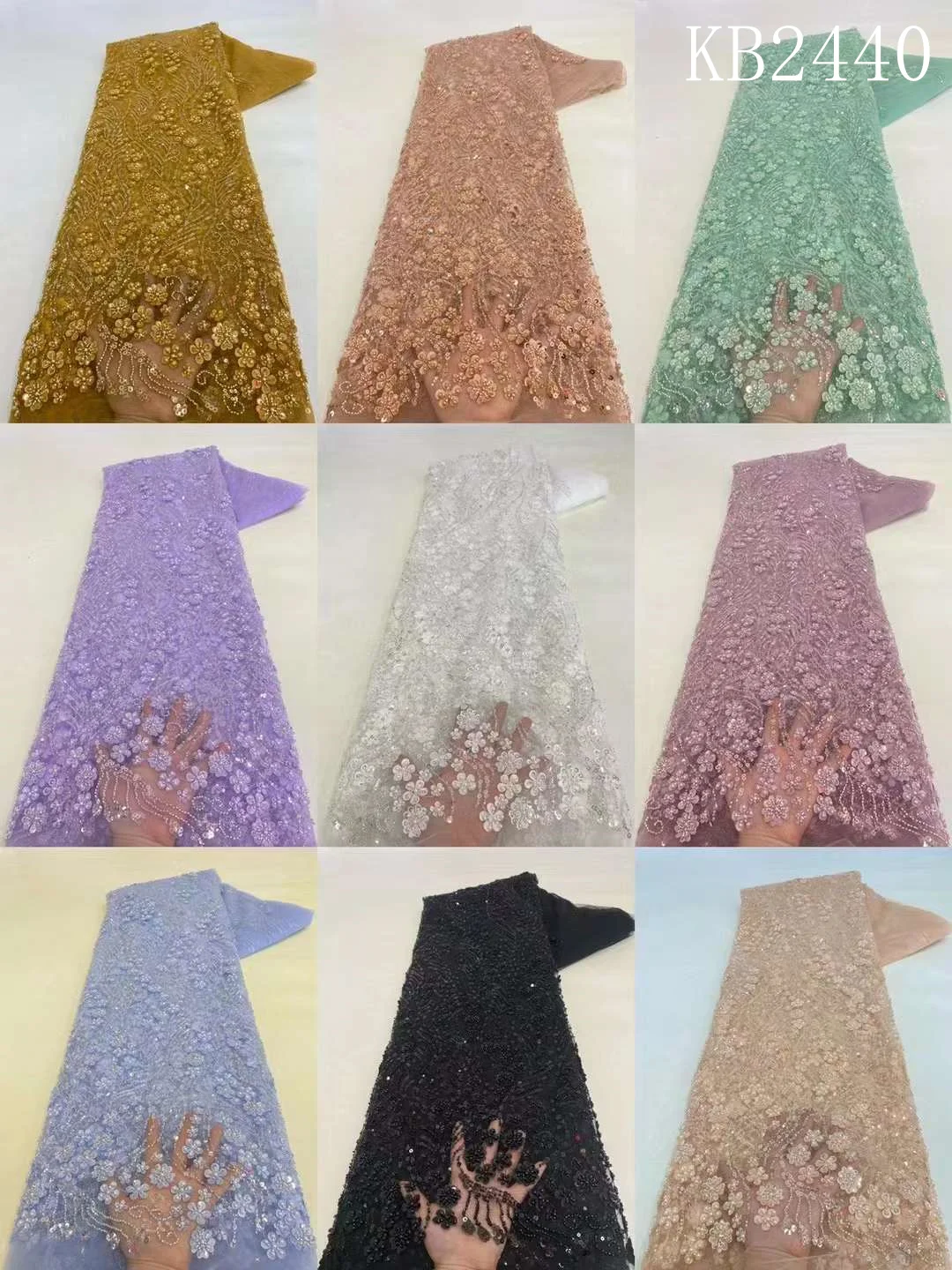 Рисунок 5 - 3d цветочное кружево из бисера