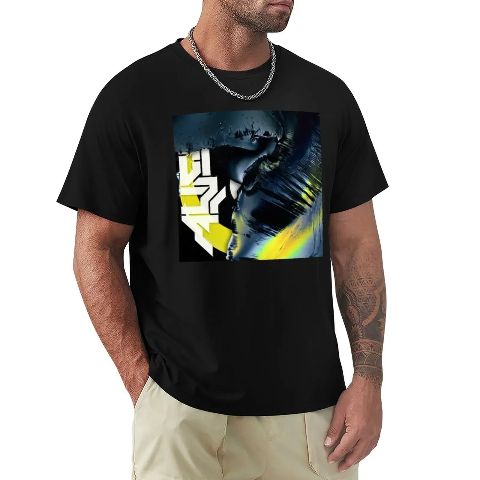 

Alien T-Shirt animal prinfor boys blacks heavyweight t shirts for men