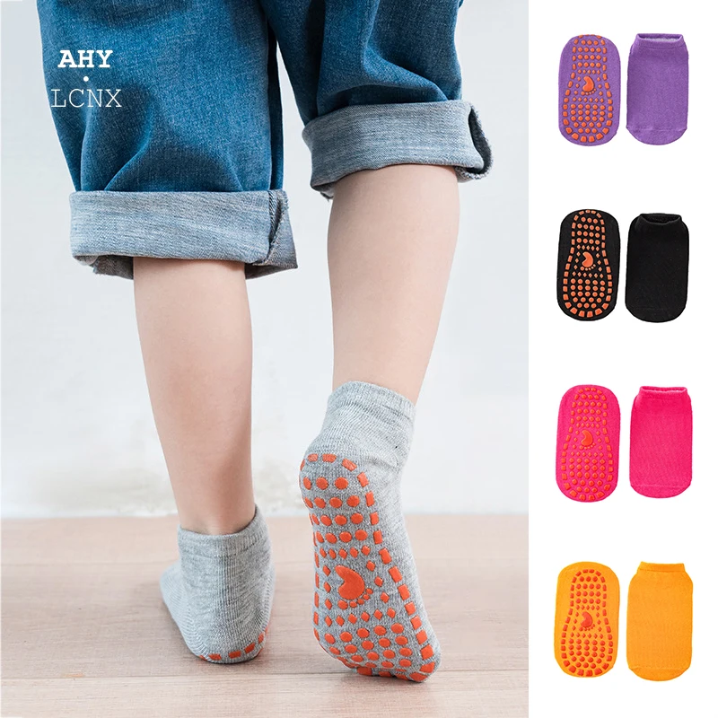 Cartoon Baby Girls Anti Slip Socks Children Socks Anti Slip Girls