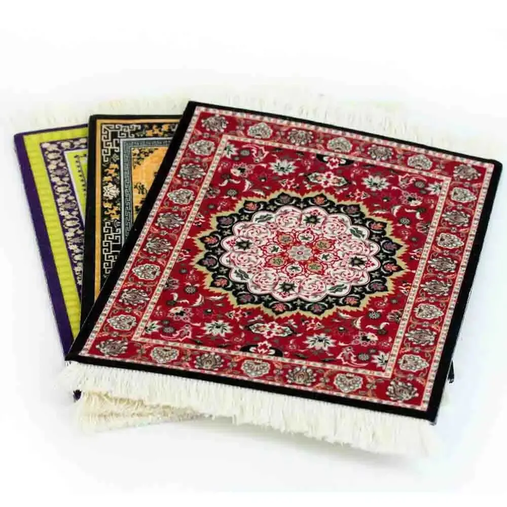 Egurs Vloerkleed muismat Oosterse tapijt mini tapijt computer accessoires voor het bureau van textiel 4 Egurs Vloerkleed muismat Oosterse tapijt mini tapijt computer accessoires voor het bureau van textiel 4