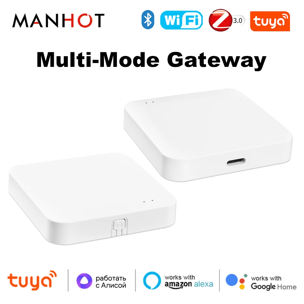Tuya Zigbee 3.0 Gateway Hub Smart Home Wireless Bridge Work With Smart Life APP Remote Control Automation Intelligent Device