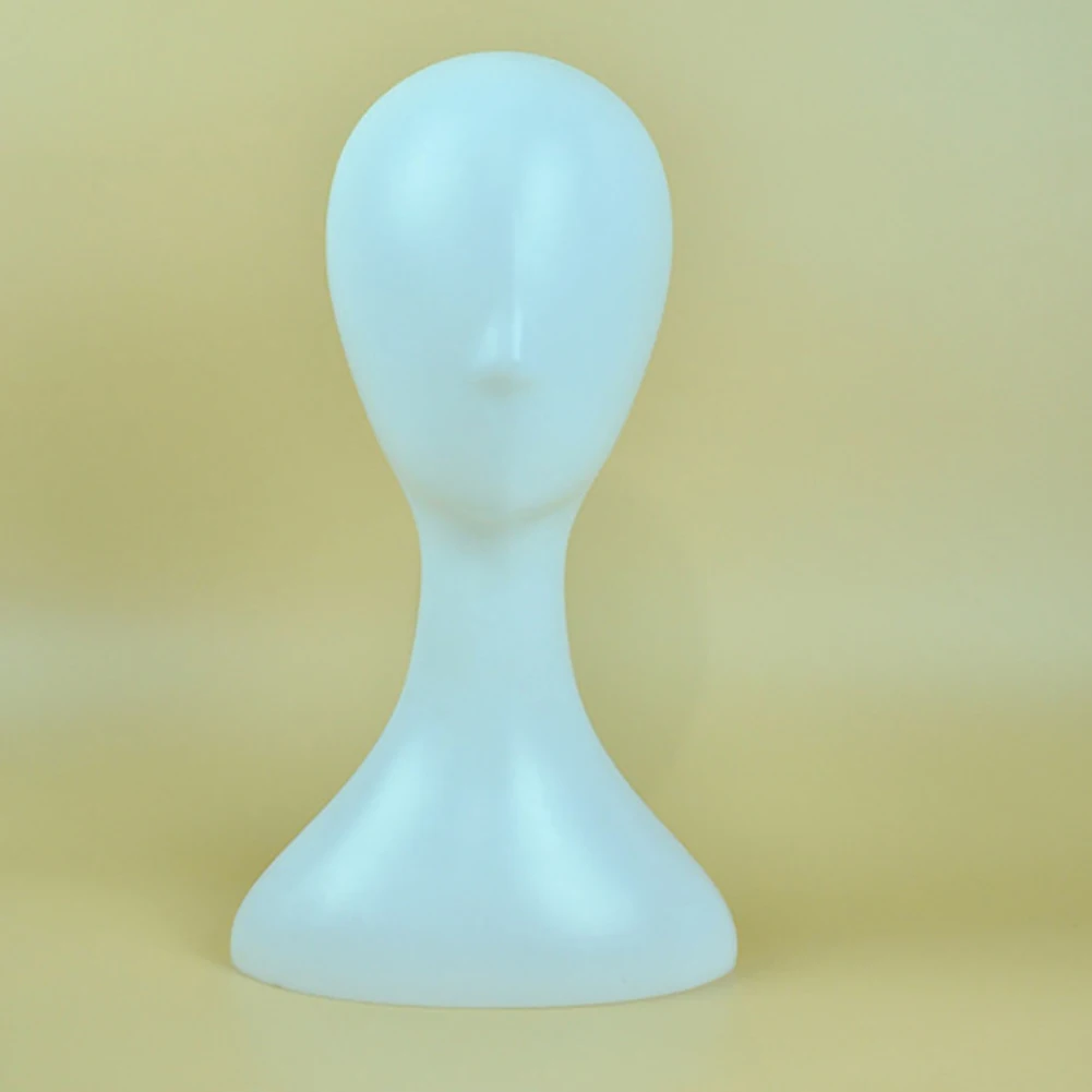 Hot Selling Model Head Black and White Plastic Shooting Props Window Model Show Props Wig Scarf Hat Display Rack