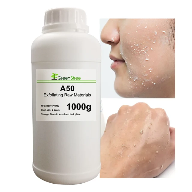 Hot Selling Cosmetic Grade Exfoliating agent, exfoliating gel, mousse ingredients for removing chicken skin, kneading dough