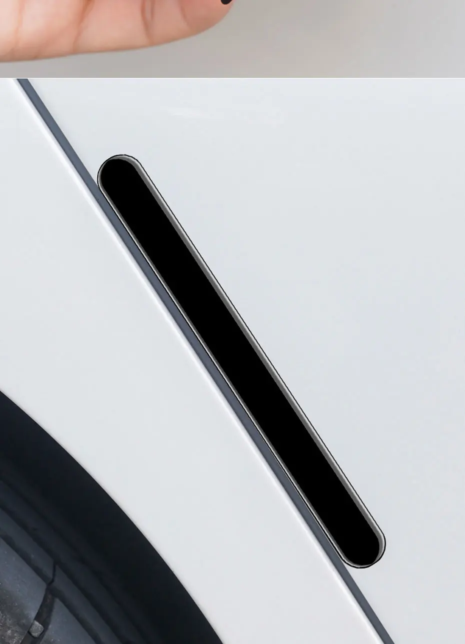 SEAMETAL Auto Türgriff Schüssel Aufkleber Anti-scratch Schutz Auto Tür Universal Auto Griff Anti-kollision Schutz Streifen – Detail 7