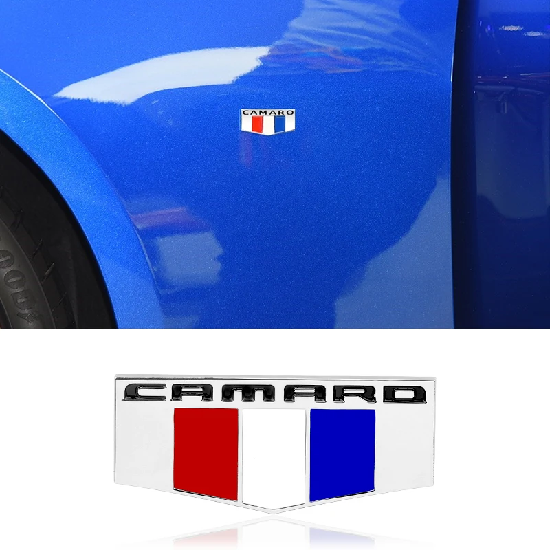 3D metalowe naklejki na samochód ZL1 tylna naklejka bagażnik do samochodu Camaro Stlying znaczek Logo Grill emblemat akcesoria samochodowe