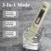 Handheld TDS Digital Water Tester Water Test Pen Water Quality Analysis Meter Water Purity Check 0-9999 PPM for Aquarium 1