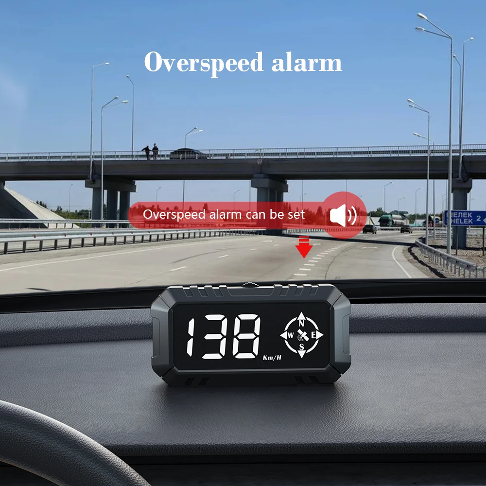 WYOBD G7 ڵ  ӵ GPS HUD  ÷   溸  Ÿ ħ, ڵ ׼