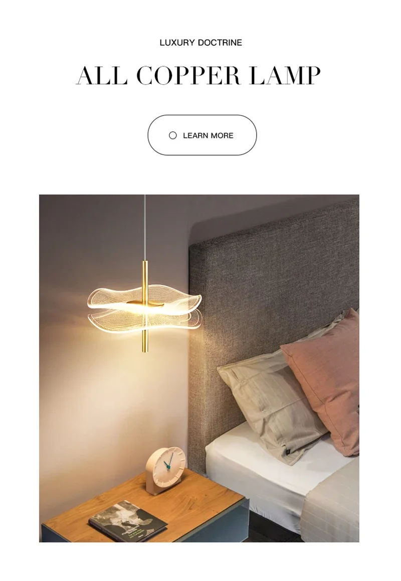 Lámpara colgante LED nórdica, accesorio de iluminación interior, para mesas de comedor, sala de estar, escaleras, decora