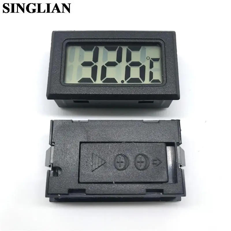 Thermometer Hygrometer Temperature and Humidity Meter Mini Digital LCD Indoor Temperature Sensor Humidity Meter Without Cable