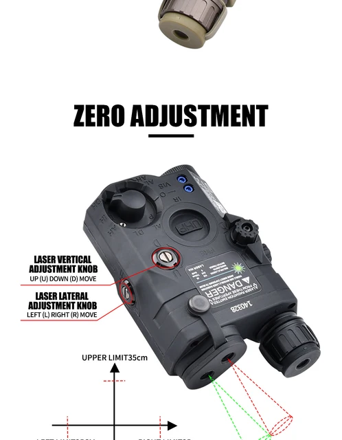 AN/PEQ-15 LA5Cタイプ フラッシュライト レッド Amazon.co.jp: 【Element airsoft】AN/PEQ-15 LA5-C(ATPIAL-RED