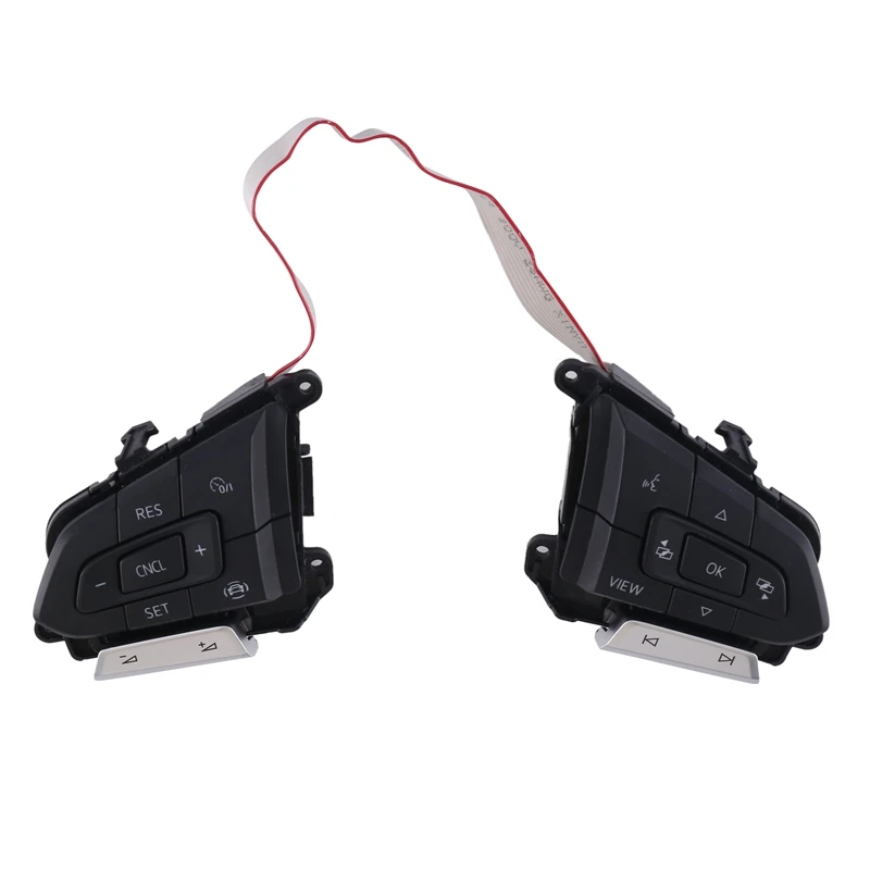 

Car Steering Wheel Button Steering Wheel Button 30D959442 For VW Passat B8 Troc 30D 959 442